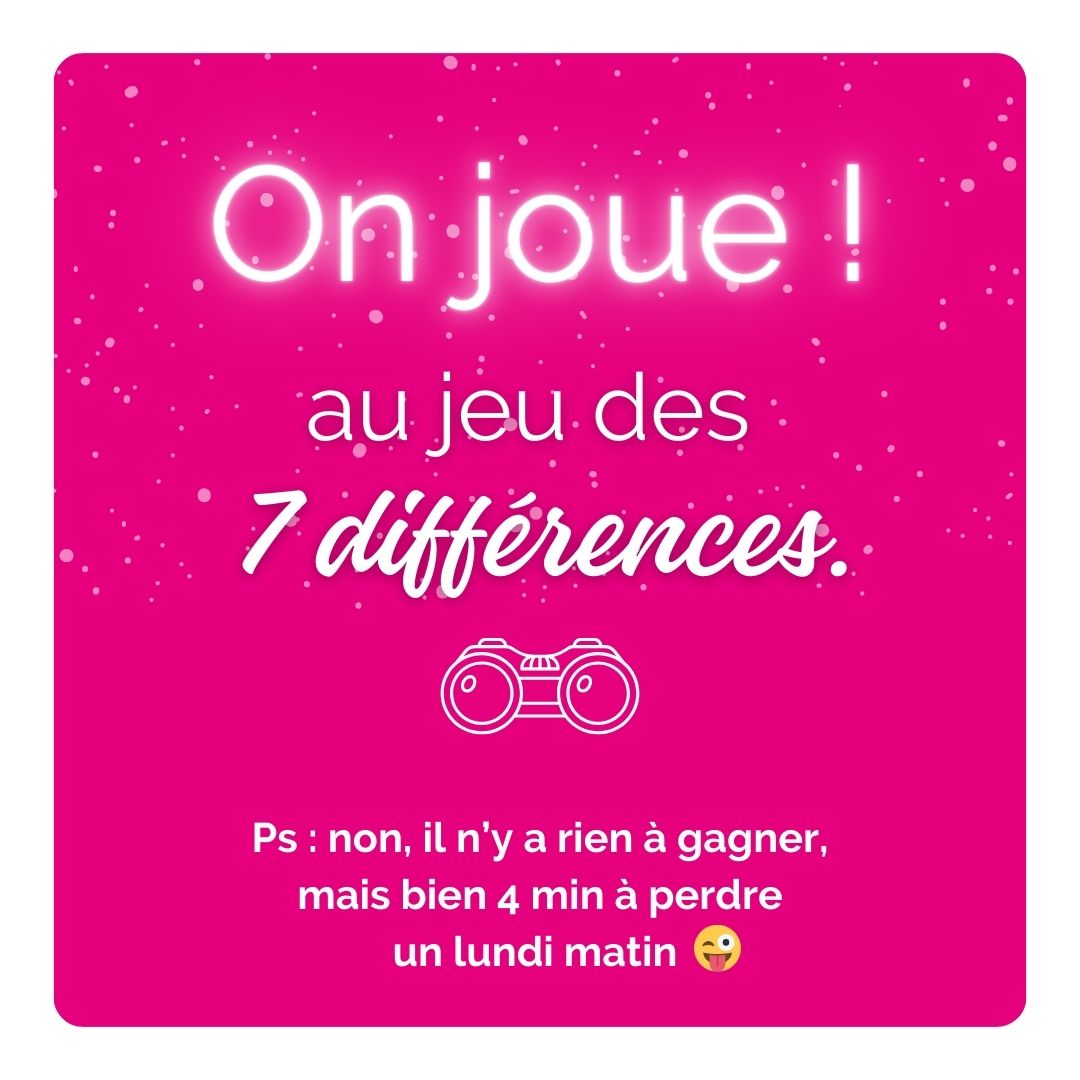 Jeu des 7 différences
